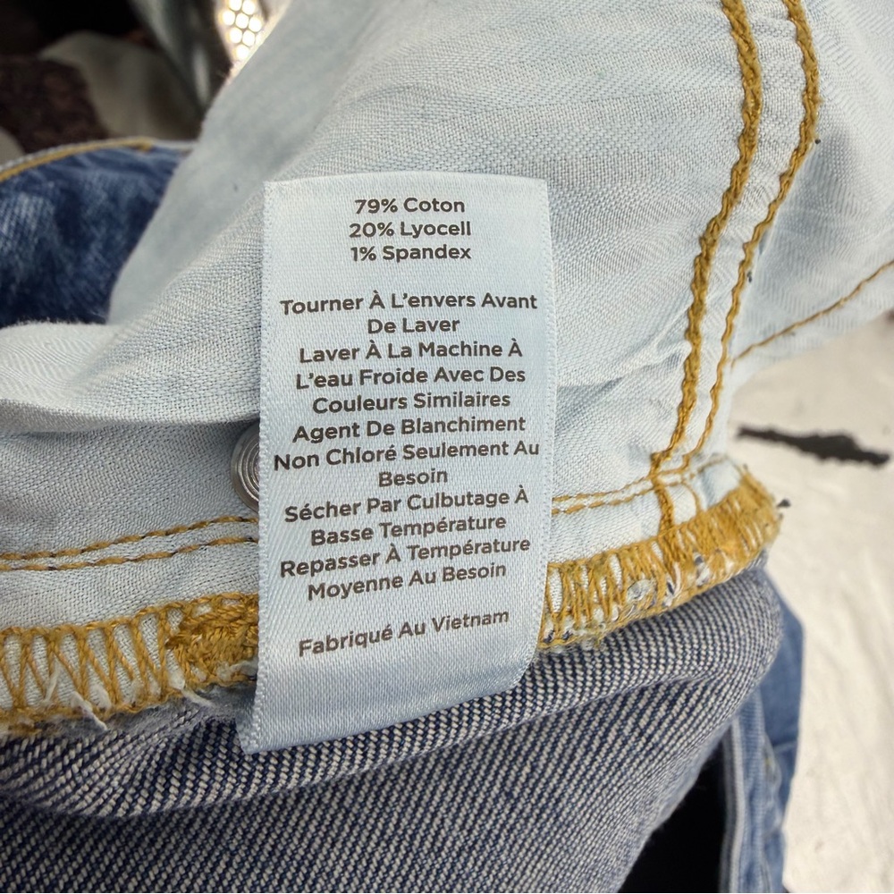 Talbots Wide Straight Ankle Cuff‎ Jeans - Viola Wash sz 16W - Picture 11 of 11